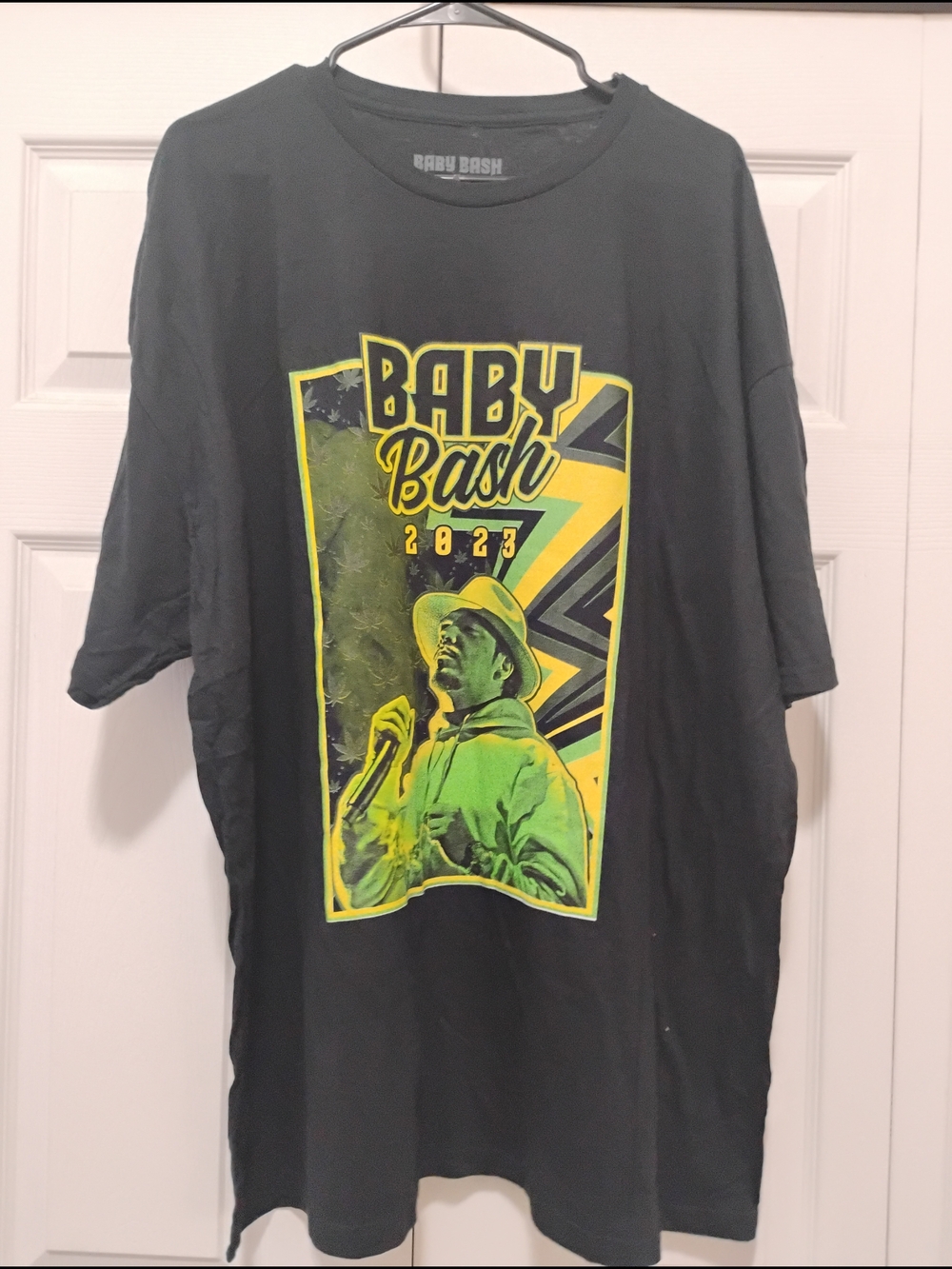 Baby Bash 2023 Tour Black Graphic Tee